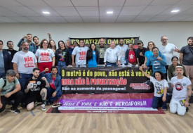 Com a presença de Jones Manoel e Movimentos sociais, Sindmetro-PE promove debate sobre as privatizações em Pernambuco