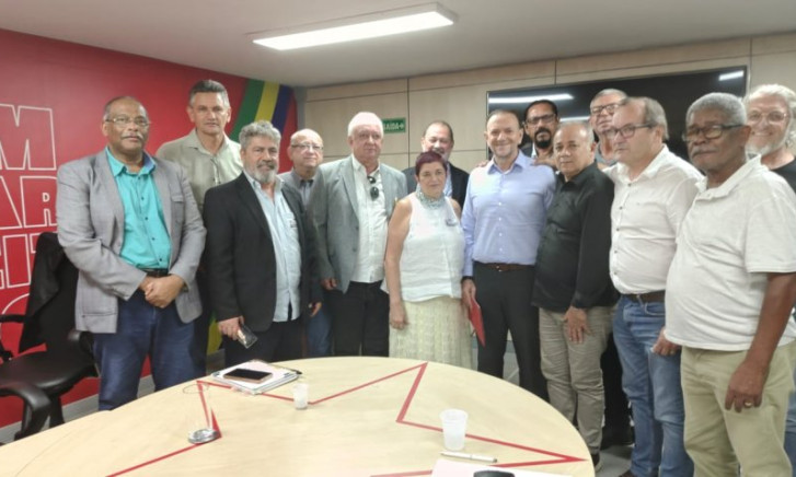 FENAMETRO e FITF/CNTTL/CUT se reúnem com presidente do PT Nacional pela retirada da CBTU e Trensurb do PND