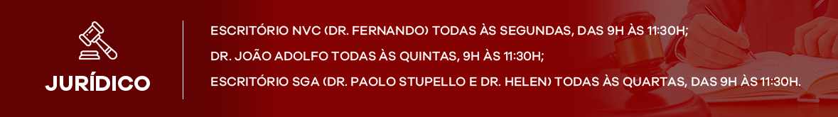 Informes jurídicos e atualizações processuais