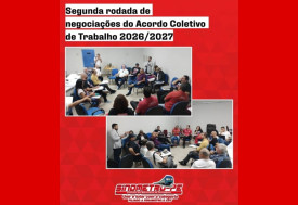 Comunicado segunda rodada de negociação do ACT 2026/2027